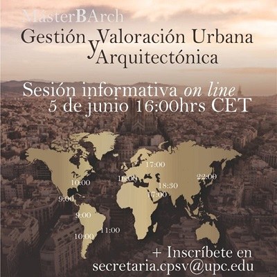 Sessió informativa GVUA-MBArch (2020-2021)