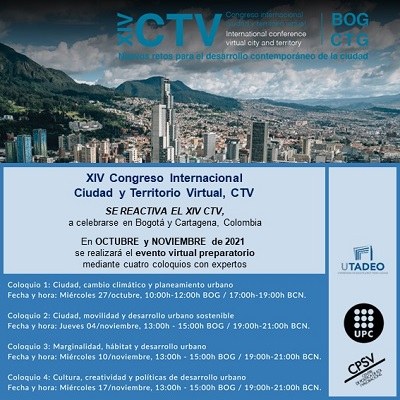 Esdeveniment preparatori 2021 del XIV CTV, Bogotà - Cartagena de Índies