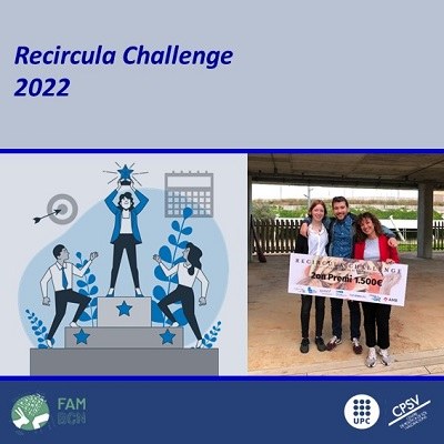 Estudiants de GVUA del MBArch, segon premi Recircula Challenge 2022