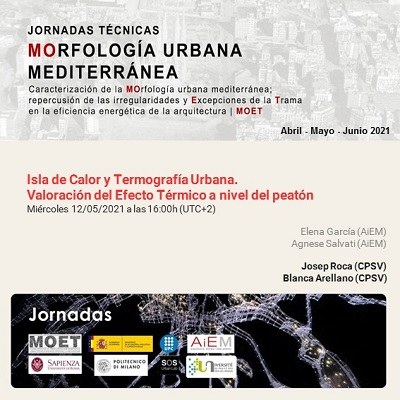 Jornades Tècniques Morfologia Urbana Mediterrània