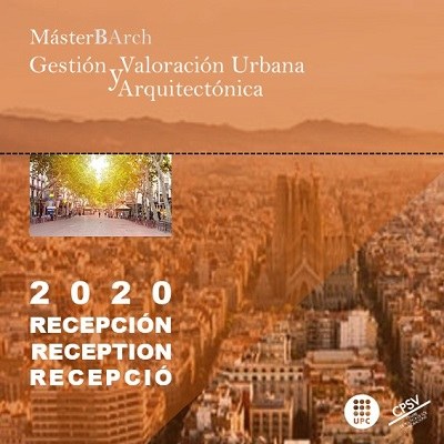 Recepció d'estudiants de la línia de Gestió i Valoració Urbana i Arquitectònica del MBArch