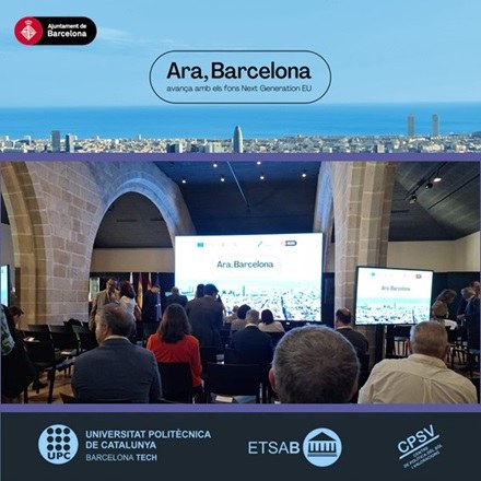 Conference “Now, Barcelona is advancing with the Next Generation EU funds”