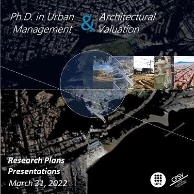 Presentation 2021-2022 of the Research Plans of the Doctoral program (DGVUA)