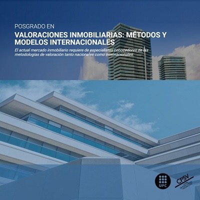 Postgrado online en Valoraciones Inmobiliarias: Métodos y Modelos Internacionales