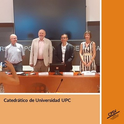 Toma de posesión como Catedrático de Universidad del Dr. Carlos Marmolejo-Duarte